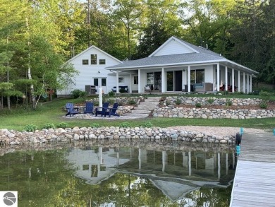 Lake Home For Sale in Honor, Michigan