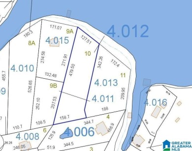 Lay Lake Lot For Sale in Clanton Alabama