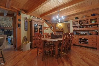 Custom red oak timber-frame home with Lake Monroe views, located - photo 21