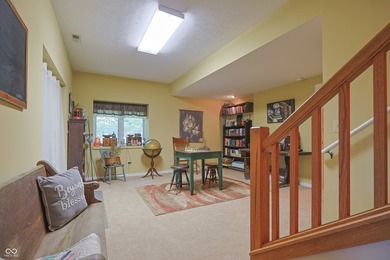 Custom red oak timber-frame home with Lake Monroe views, located - photo 43