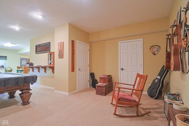 Custom red oak timber-frame home with Lake Monroe views, located - photo 46