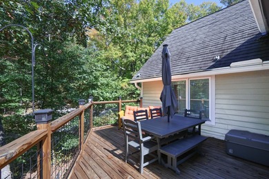 Custom red oak timber-frame home with Lake Monroe views, located - photo 53