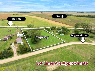 Blue Lake Lot For Sale in Onawa Iowa