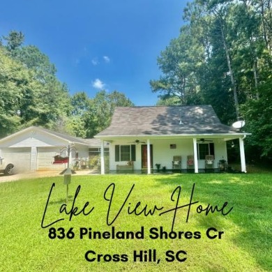 Lake Home For Sale in Cross Hill, South Carolina