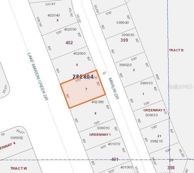 Lake Marion - Polk County Lot For Sale in Poinciana Florida