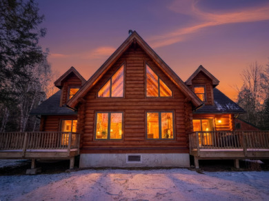 LAKEFRONT LOG HOME with 500+ feet of shoreline on 2.25 acres, NO - photo 29