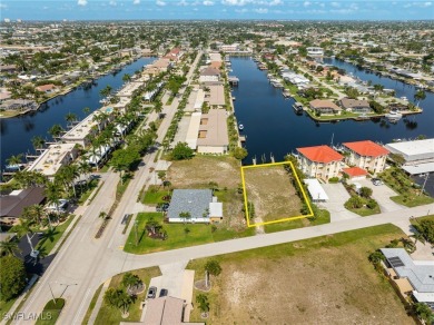 Caloosahatchee River Lot For Sale in Cape Coral Florida