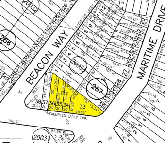 Lake Lot Off Market in Forked River, New Jersey