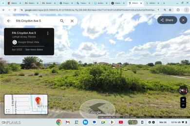 Lake Lot For Sale in Lehigh Acres, Florida