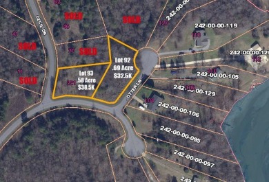 Lake Greenwood Lot For Sale in Waterloo South Carolina