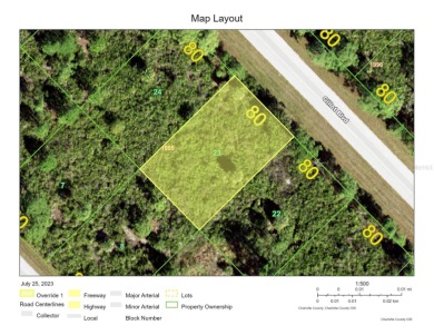 Port Charlotte Waterway Lakes Area Lot For Sale in Port Charlotte Florida