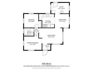 Opportunity awaits with this 2-bedroom, 1-bath home in Round - photo 16