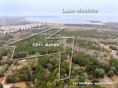 Lake Moultrie Acreage For Sale in Moncks Corner South Carolina