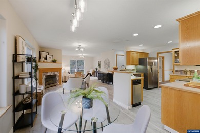 Newer roof, flooring, windows, furnace, heat pump, upper deck