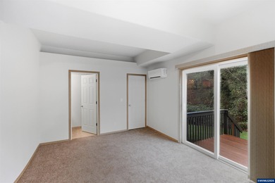 Newer roof, flooring, windows, furnace, heat pump, upper deck