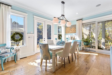 A showcase of refined coastal craftsmanship, this custom-built