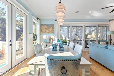 A showcase of refined coastal craftsmanship, this custom-built