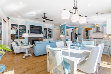 A showcase of refined coastal craftsmanship, this custom-built