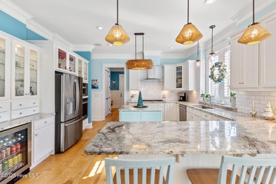 A showcase of refined coastal craftsmanship, this custom-built