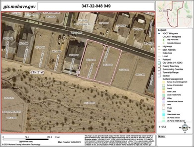Lake Mohave Lot For Sale in Bullhead City Arizona