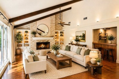 Experience exceptional golf course living in this beautifully - photo 2