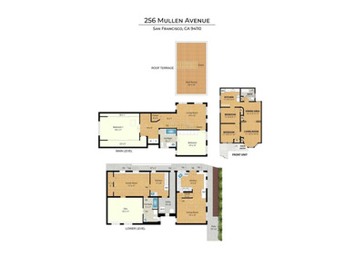 Set on Bernal Heights' North Slope, this updated duplex offers a - photo 44