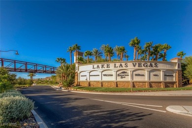 Lake Las Vegas Townhome/Townhouse For Sale in Henderson Nevada