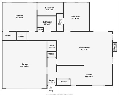 Enjoy easy, single-level living in this ADA-compliant - photo 2