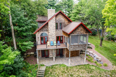 Custom Crafted Waterfront Home! - Lake Home For Sale in La Valle, Wisconsin