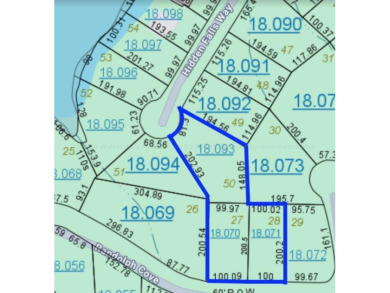 Smith Lake (Clear Creek) Three off shore lots located at Hidden - Lake Lot For Sale in Jasper, Alabama