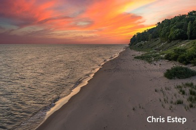 Exceptional 193 feet of Lake Michigan frontage on a scenic low - photo 42