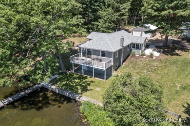 Thomas Lake Home For Sale in Gowen Michigan