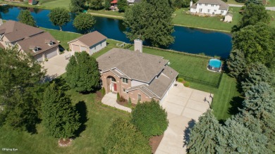 (private lake, pond, creek) Home Sale Pending in Shorewood Illinois