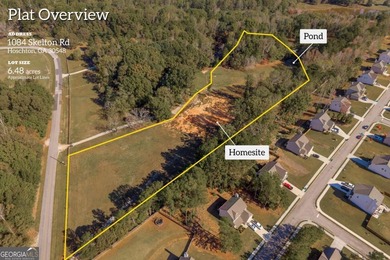 Lake Acreage For Sale in Hoschton, Georgia