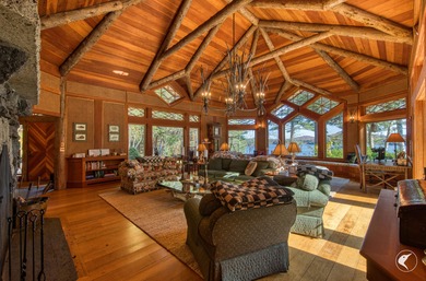 This extraordinary custom-built estate perched along the shores - photo 17
