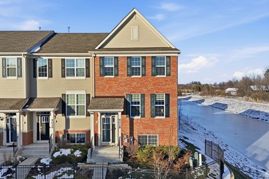 (private lake, pond, creek) Townhome/Townhouse For Sale in Huntley Illinois