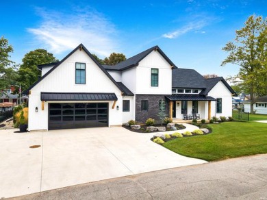 Gorgeous Custom-Built Home on Lake Wawasee Channel - Turnkey - Lake Home For Sale in Syracuse, Indiana