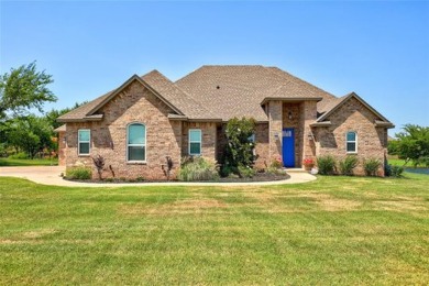 (private lake, pond, creek) Home Sale Pending in Blanchard Oklahoma