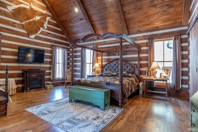 This one-of-a-kind custom log home, built in 2015, blends luxury - photo 16