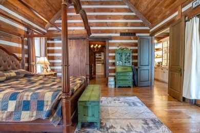 This one-of-a-kind custom log home, built in 2015, blends luxury - photo 20