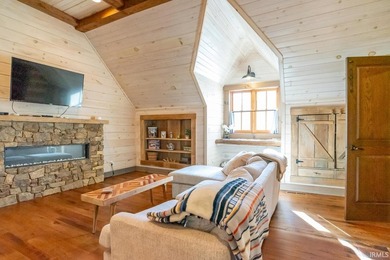 This one-of-a-kind custom log home, built in 2015, blends luxury - photo 26