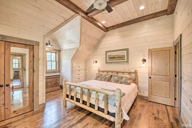 This one-of-a-kind custom log home, built in 2015, blends luxury - photo 28
