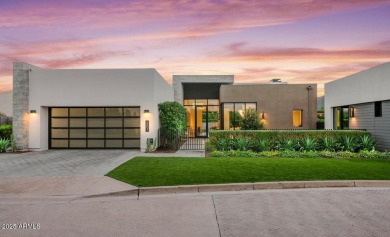 Stunning modern home in gated Azure, Paradise Valley. Ideally