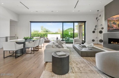 Stunning modern home in gated Azure, Paradise Valley. Ideally