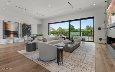 Stunning modern home in gated Azure, Paradise Valley. Ideally