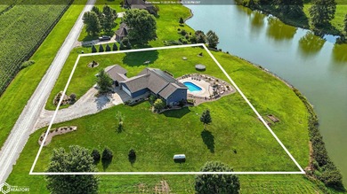 (private lake, pond, creek) Home For Sale in Crawfordsville Iowa