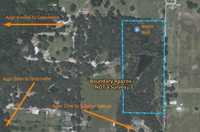 (private lake, pond, creek) Acreage For Sale in Cumby Texas