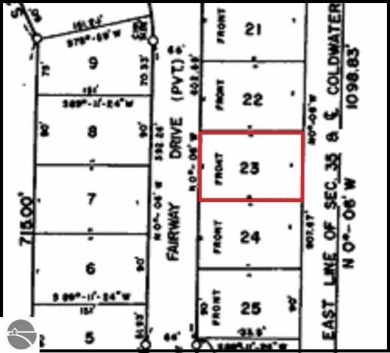Lake Lot For Sale in Lake Isabella, Michigan