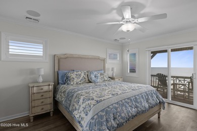Located in North Topsail Beach, this custom-featured, truly