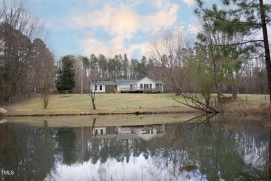 (private lake, pond, coastal) Home Sale Pending in Cedar Grove North Carolina